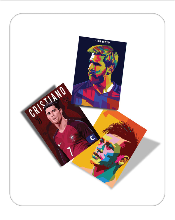 cr7 ronaldo messi neymar wall posters 