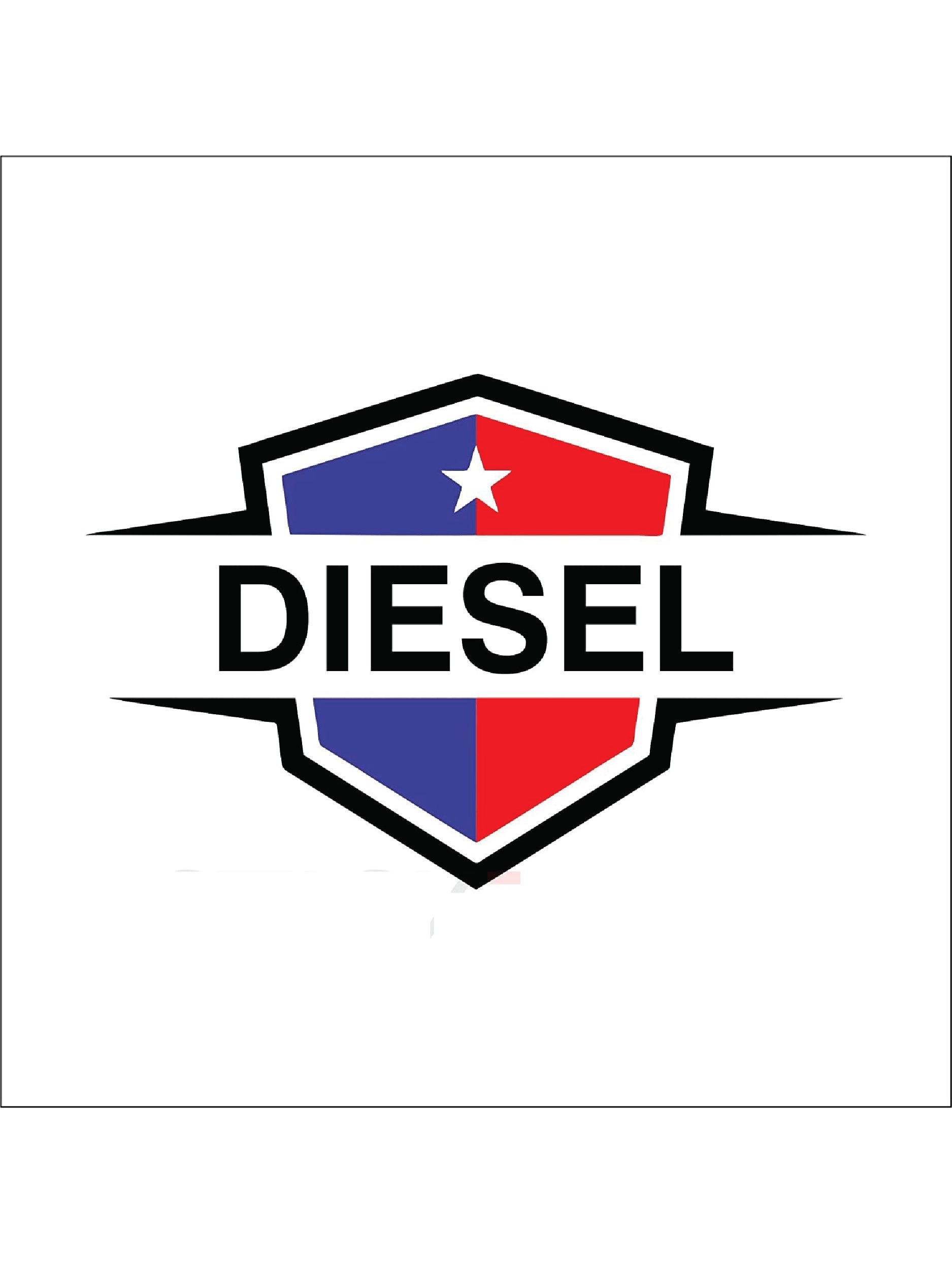 New Diesel Logo Edition Emblem Badge Trunk Back Car Sticker（2PC chrome  black） | eBay