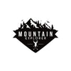 Car Stickers Exterior for Sides Hood Bumper Vinyl Die Cut Black Color Mountain Explorer Adventurous 4 X 4 SUVs Standard Decals L X H 20.00 cm x 12.00 cm