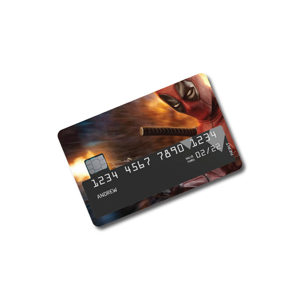 credit card sticker