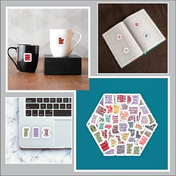 laptop books scrapbook stickers 