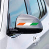 Vinyl Indian Flag Car Bike Sticker 15 x 3 cm Multicolour