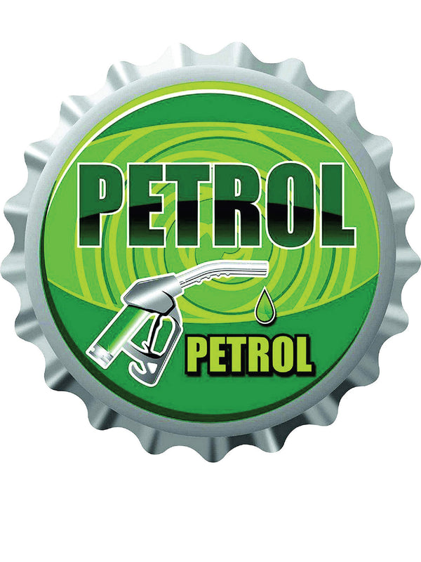 Woopme: Vinyl Decal Petrol Printed Sticker For Car Fuel Lid Tank Side