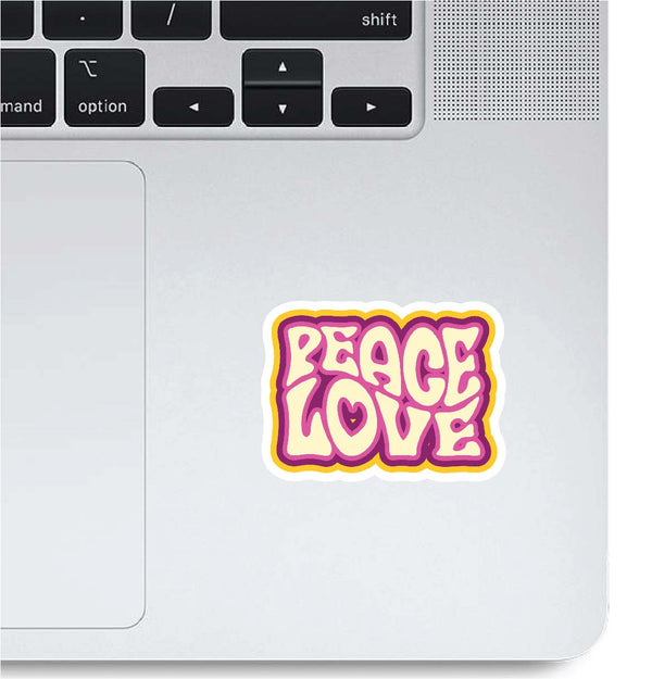 peace love Sticker