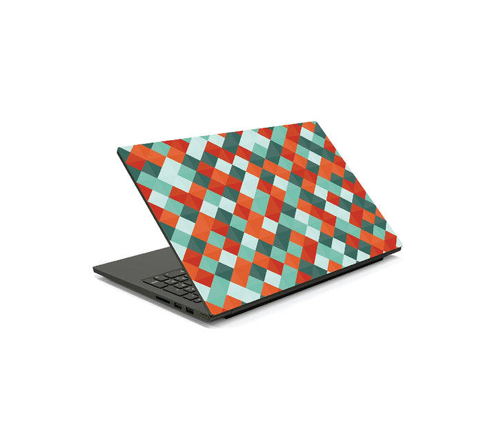 colour block laptop skins