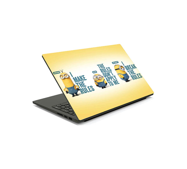 minion quotes laptop skins